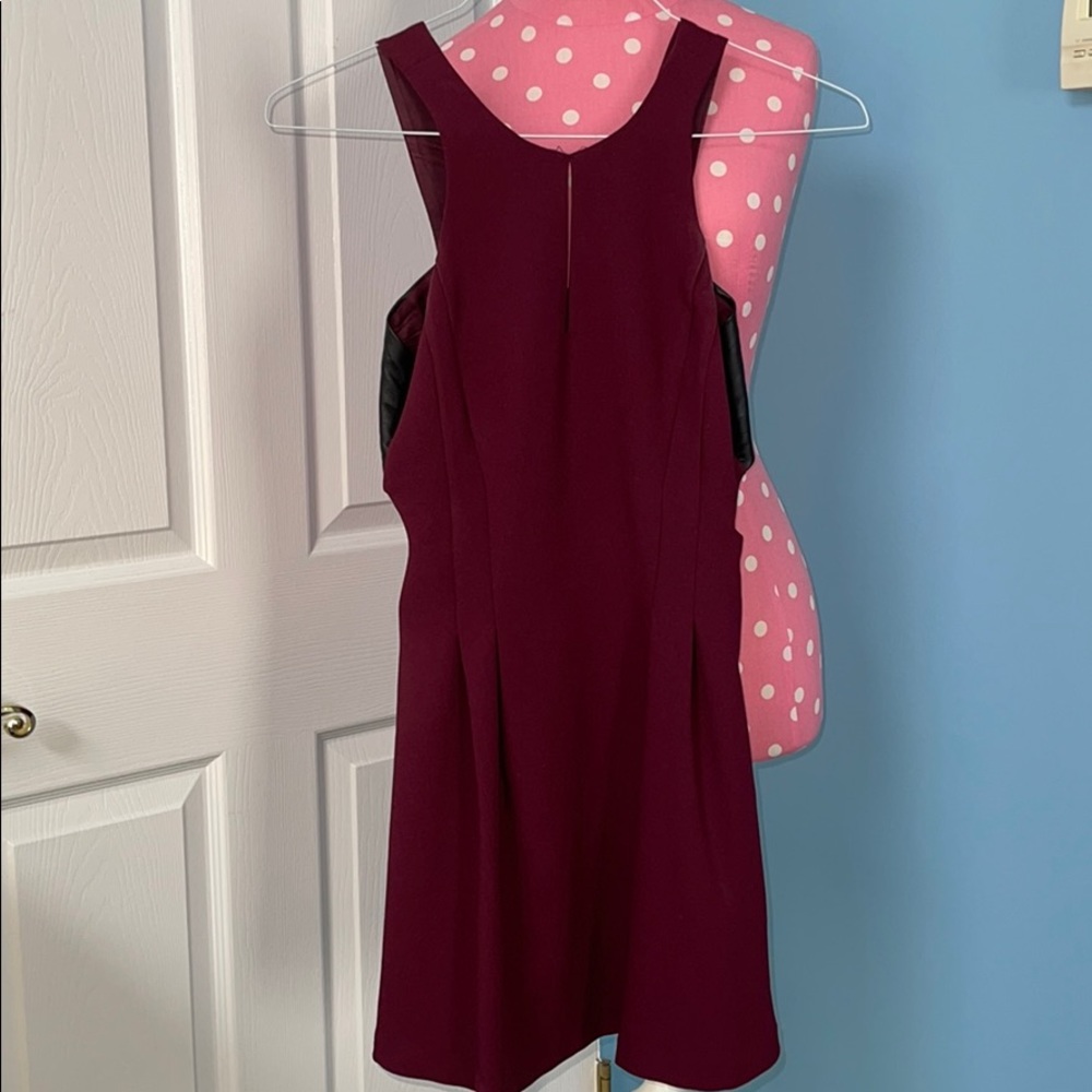 Burgundy Dress